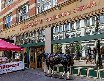 Calgary-007 With the Calgary Stampede ongoing during our stay, Lammle's was a popular spot for everything cowboy (and cowgirl)
