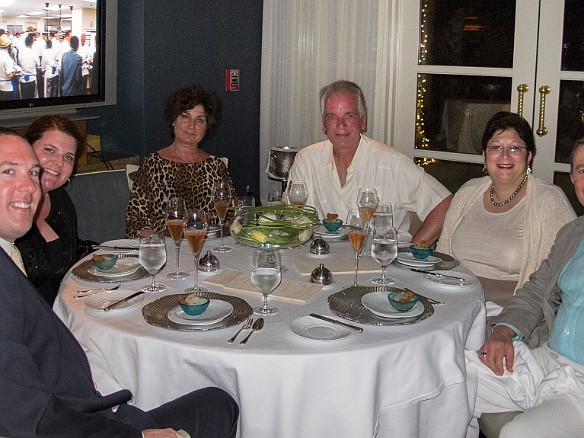 Our table companions for the gala dinner Jan 20, 2013 8:28 PM : David Zeleznik, Grand Cayman, Maxine Klein