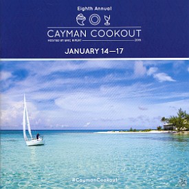 GrandCayman2016-001 It's time once again for this year's Cayman Cookout. As always, hosted by Eric Ripert, José Andres, and Tony Bourdain.