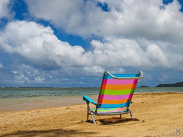 Kauai-004 You could be here! That is in this chair on a perfect day at Anini Beach 🏖🌊🌴🌴