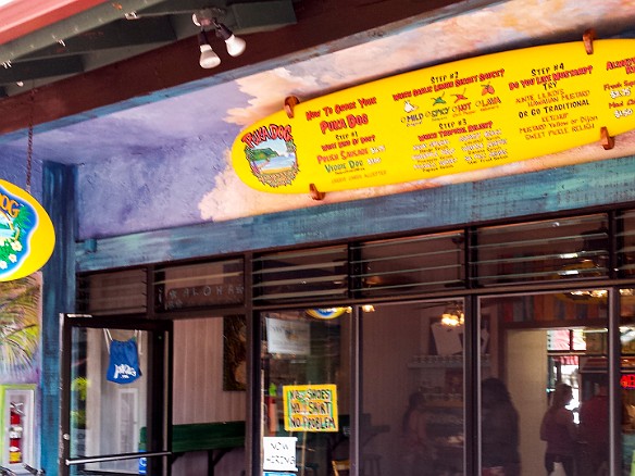 And in Kauai culinary updates, Puka Dog opened a branch in Hanalei! Formerly only available on the South Shore after a 1-1/2 hour drive, the news of its recent opening traveled fast. No shoes, no shirt, no problem. May 15, 2014 2:32 PM : Kauai