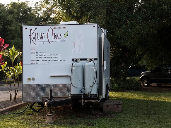 During the past year, chef Justin Smith started  Kauai Ono  as a food truck by the side of the road in Hanalei May 22, 2014 6:20 PM : Kauai