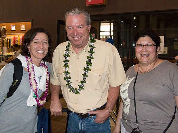 On Saturday, we headed to the airport to welcome Max's bff Maureen and Marke who were joining us for our second week on Kauai May 21, 2016 2:17 PM : Marke Baker, Maureen Beurskens, Maxine Klein