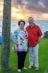 Kauai2024-026 Sunset and dinner at The Beach House on Kauai 🌅