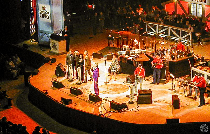 GrandOleOpry2003-004 The Grand Ole Opry lineup for the night was Jimmy Dickens, The Whites, Ashley Gearing, Mike Snider, Craig Morgan, Josh Turner, Bryan White, JD Crowe & The New...