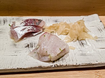 SushiYasuda2021-010 We had two different grades of fatty tuna, two different types of yellow tail, oysters, sea scallops, uni from Japan, king salmon from New Zealand, and many...
