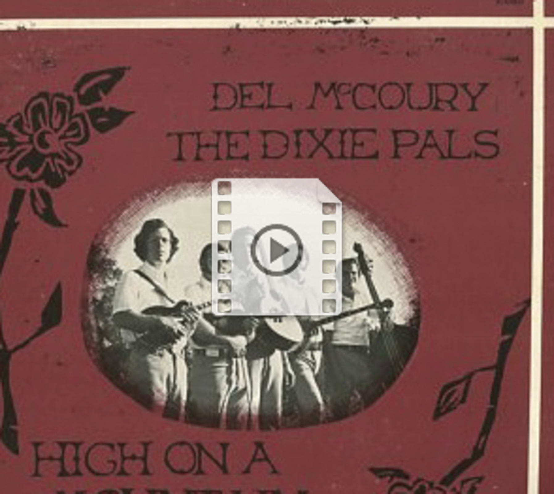 Corinth1981DelMcCoury Del McCoury and the Dixie Pals at the Corinth NY Bluegrass Festival in June, 1981. According to Ronnie McCoury, he was 14 and remembers the festival well because it was his first stage performance with his father's band. The Dixie Pals at the time also included Del's brother Jerry on bass, the late great Sonny Miller on fiddle, and Dick Smith on banjo. The encore "Loggin Man" was requested by our close friend Floyd Scholz who had recently moved to Vermont and was supporting himself as a lumberjack.