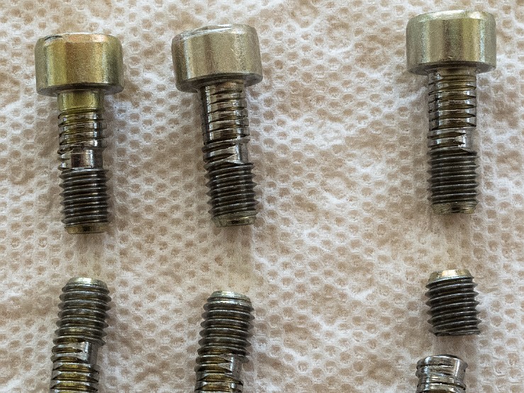 VANOS Cam Bolts Excessive noise from the front of the S54 engine indicated to the dealer that I had the dreaded situation of loose VANOS...