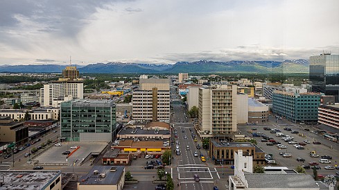 Alaska-004 Good morning Anchorage! Actually could be any time of day since the sun barely sets this time of year. Technically 11:30pm to 2am is 