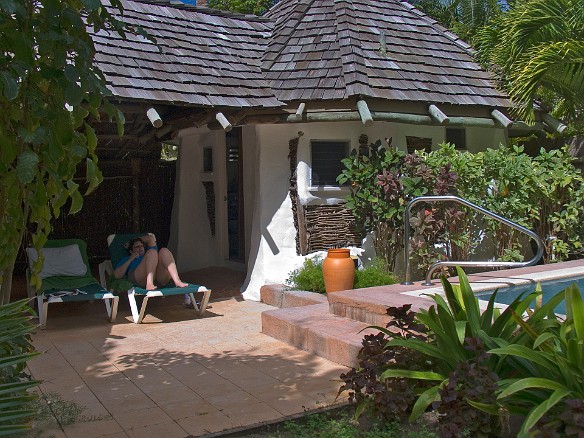 Our home away from home, with our own private plunge pool Jan 8, 2009 12:00 PM : Antigua 2009-01