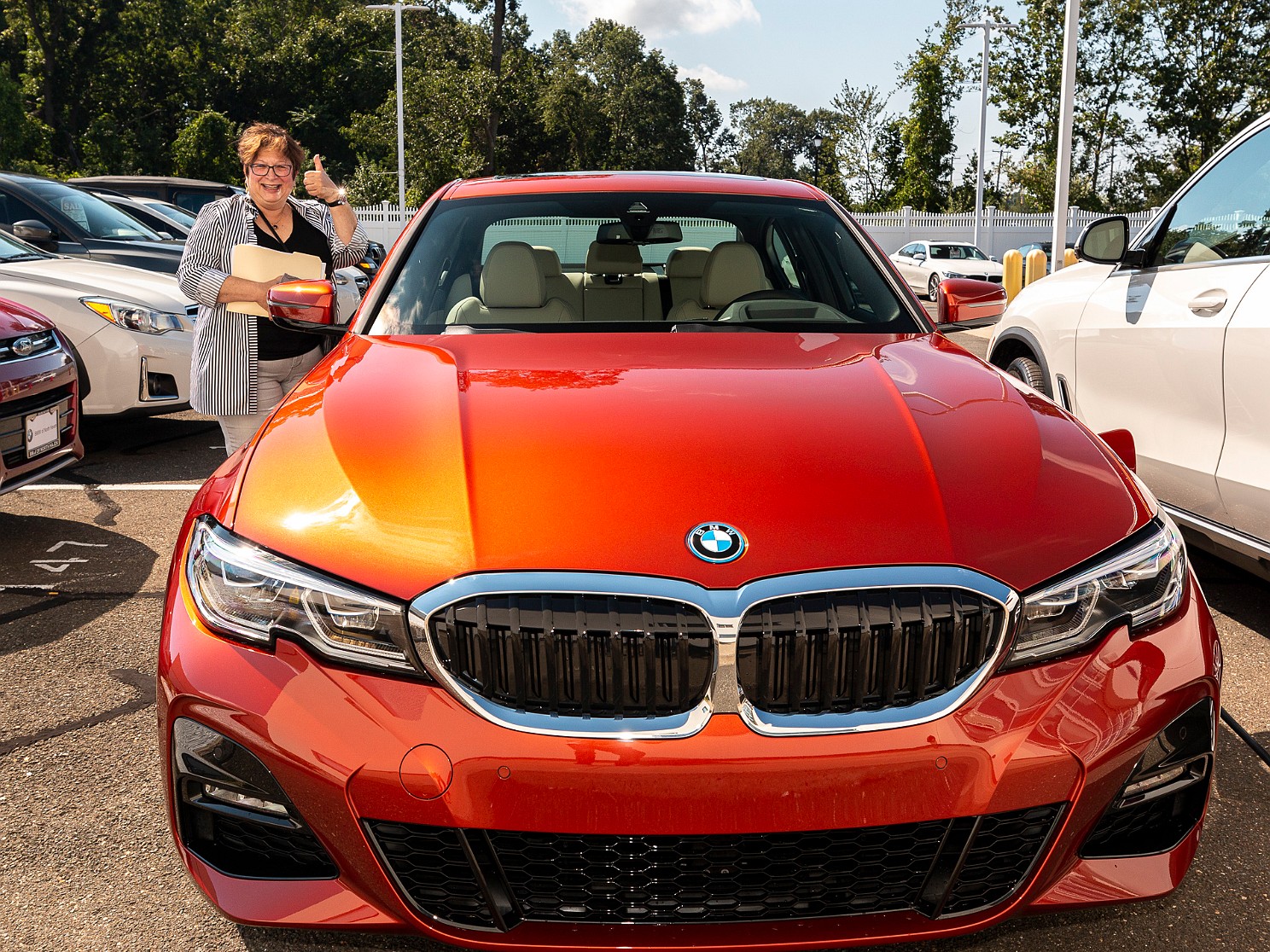 BMW 330e Hybrid Delivery