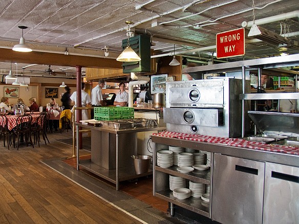 Durgin Park was established in 1827. The tin ceilings, the plank flooring, and the surly waitresses add to the ambiance. Mar 21, 2009 1:10 PM : Boston, Boston 2009-03