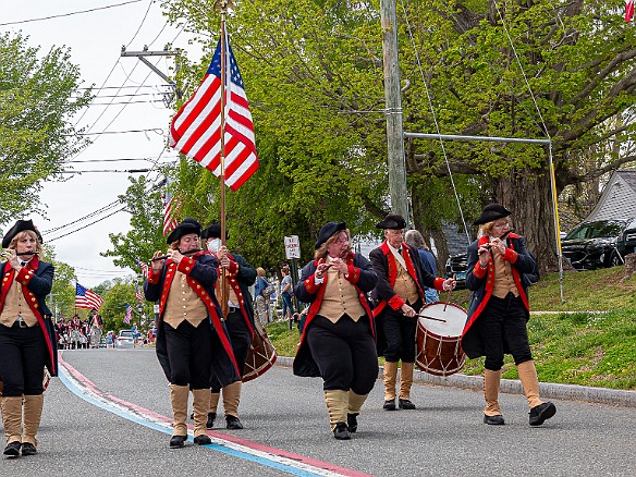 BurningOfTheShips2022-018 The Moodus Fife & Drum Corps