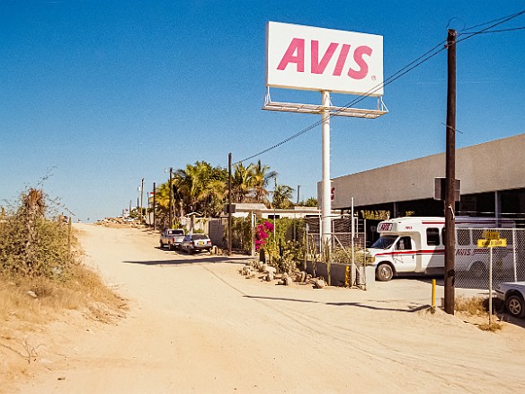 CaboSanLucas-001 Our January trip to Cabo started with a visit to the dusty, rundown, and impossible-to-find Avis dealer to pickup our rental car