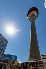 Calgary-009 Calgary Tower was just down the street from our hotel