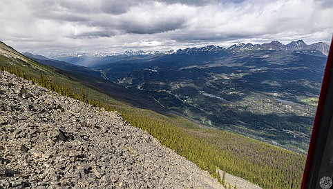 Jasper-038 Views from the first leg of the sky tram