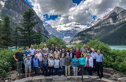 LakeLouise-015 Our intrepid tour-mates