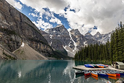 MoraineLake-018 It was impossible to conceive that there could be a lake prettier than Lake Louise, but I think Moraine Lake is the grand prize winner. Absolutely stunning,...