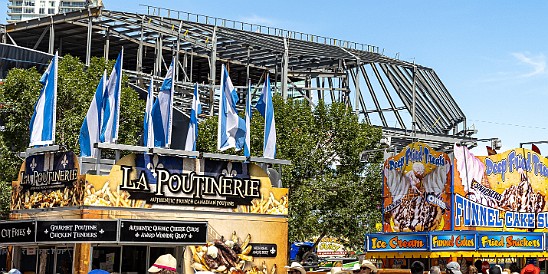 Stampede-022 Yep we're not in Kansas anymore. Not sure what classifies a poutine as