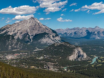 Banff Banff was the final stop of our tour with an afternoon taking the gondola to the top of Sulphur Mountain