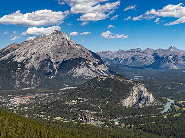 Banff Banff was the final stop of our tour with an afternoon taking the gondola to the top of Sulphur Mountain