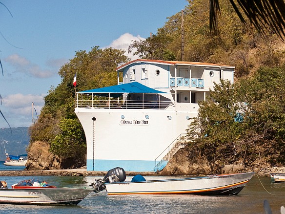 The one doctor on the island has a house in the shape of a ship Jan 15, 2010 10:49 AM : Guadeloupe, SilverSea Caribbean Cruise 2010, Terre-de-Haut, Îles des Saintes