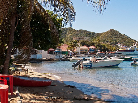 The local economy of Terre de Haut is still based on fishing Jan 15, 2010 10:49 AM : Guadeloupe, SilverSea Caribbean Cruise 2010, Terre-de-Haut, Îles des Saintes