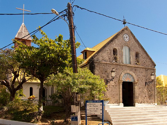 The church in town Jan 15, 2010 12:44 PM : Guadeloupe, SilverSea Caribbean Cruise 2010, Terre-de-Haut, Îles des Saintes