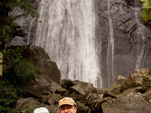 Jan 18, 2010 11:05 AM : David Zeleznik, El Yunque, Maxine Klein, Puerto Rico, SilverSea Caribbean Cruise 2010