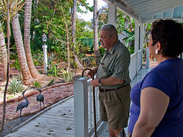 A 10 minute personal introduction to the property and then we are left on our own to explore Jan 21, 2010 11:35 AM : Key West, SilverSea Caribbean Cruise 2010