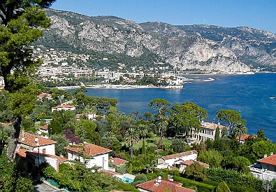 SophiaAntipolis2002-008 View over Saint-Jean Cap-Ferrat