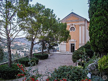 SophiaAntipolis2002-016 The church of Notre-Dame-de-l'Assomption in Èze