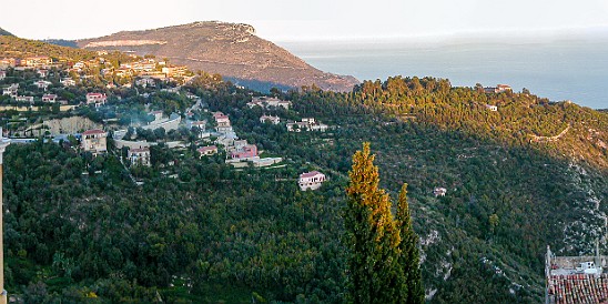 SophiaAntipolis2002-025 The view east from Èze