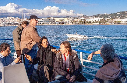 Côte d'Azur-002 Thursday was an ILOG Visualization Team excursion by ferry to Île Saint-Honorat, one of the small Îles de Lérins just off the coast of Cannes