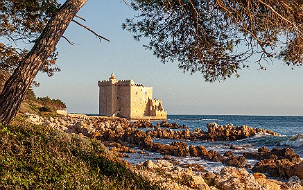 Côte d'Azur-014 The fortified monastery of the Abbaye de Lérins