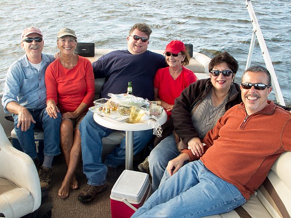 The whole crew- Jone, Annie, Bill, Becky, Max, and Dave Sep 22, 2013 5:13 PM : Anne Cassady, Becky Laughlin, Billy Laughlin, David Zeleznik, Jon Swift, Maxine Klein