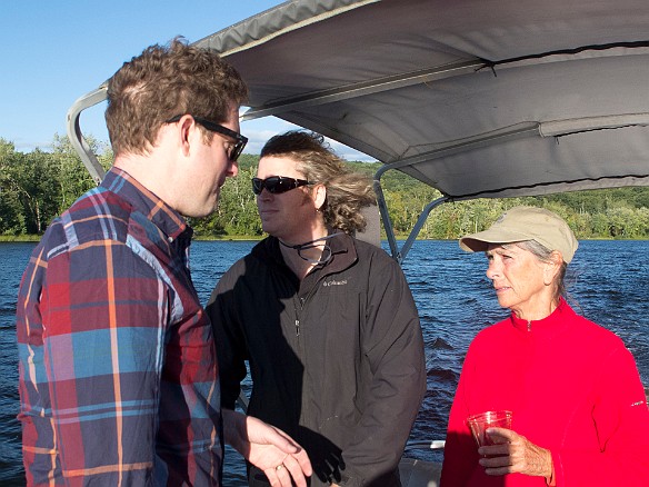 Jeff Cohen, an NPR broadcaster, is a friend of Dan's and a partner in owning the boat Sep 22, 2013 5:31 PM : Anne Cassady, Dan Nocera, Jeff Cohen