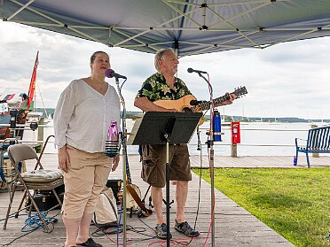 Shanties and Sails with Rick Spencer and Dawn Indermuehle Tuesday "Shanties and Sails" with Dawn Indermuehle and Rick Spencer