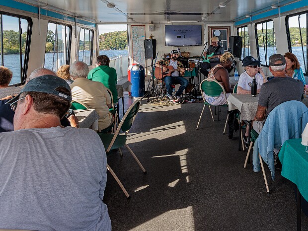 Music on the River with John Spignesi and Joe Jeffrey Inaugural music cruise on the Riverquest with tunes by John Spignesi and Joe Jeffrey