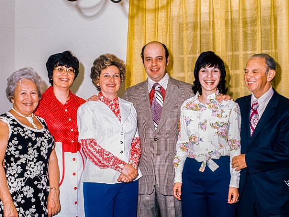 Deb BatMitzvah-011 My mother's family- Pearl, Myra, Dolores, Allen, Irene, and Ben