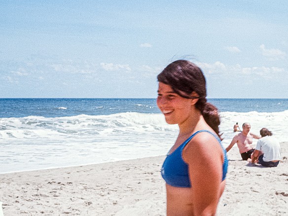 RehobothBeach1972-014 My darling sister Deb​ who would have been 12 at the time of this picture