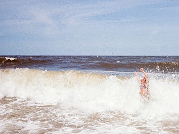 Rehoboth Beach 1972 My mother's entire side of the family spent summers renting beach houses clustered on Rehoboth Beach, DE