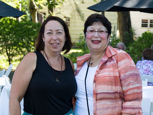 Leslie and Max, organizers extraordinaire Aug 28, 2016 10:35 AM : Leslie Rjeili, Maxine Klein