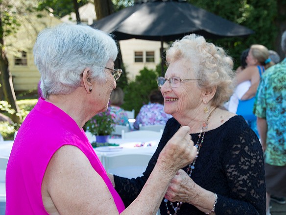 Sisters, Myra and Dolores Aug 28, 2016 10:40 AM : Dolores Ebert, Myra Zeleznik