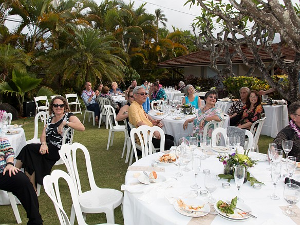 The toasts and cake-cutting are about to start May 14, 2016 5:02 PM : Mike Washofsky, Tracey Messer