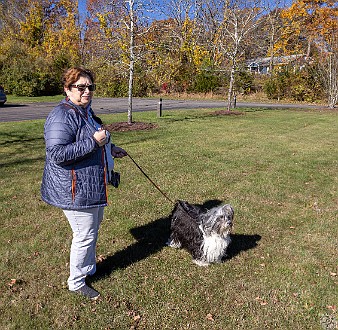 BlessingOfTheAnimals2022-002 A beautiful Fall Sunday afternoon for Rabbi Bellows and Cantor Belinda to bless the animals with song, a little dance, and lots of praise 🙏💕