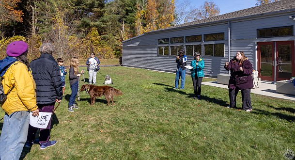 BlessingOfTheAnimals2022-035 A beautiful Fall Sunday afternoon for Rabbi Bellows and Cantor Belinda to bless the animals with song, a little dance, and lots of praise 🙏💕