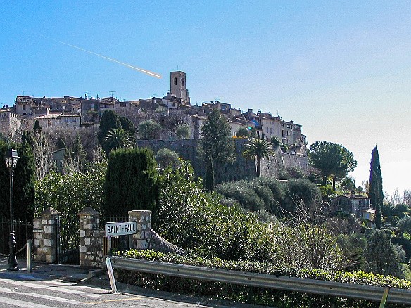 Saint Paul de Vence-001 We started Sunday with a drive to the ancient hilltop town of Saint Paul de Vence