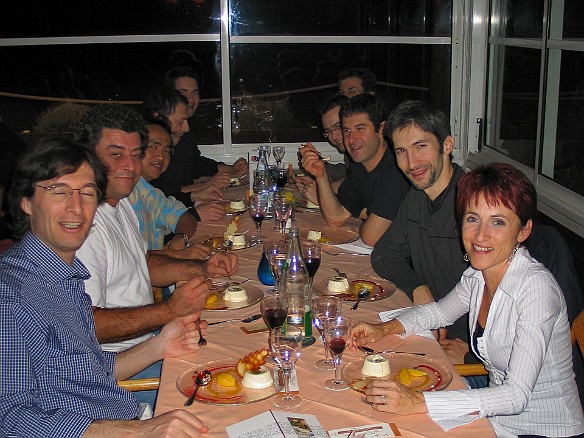 Philppe Kaplan, Marc Durocher, Soyhy Lim, ??, ??, ??, Damien Garbarino, Patrick Megard, ??, Pascale Dardailler Feb 3, 2005 4:43 AM : La Baule, Marc Durocher, PDD 2005, Pascale Dardailler, Patrick Megard, Philippe Kaplan, Robert Dupuy, Soyhy Lim