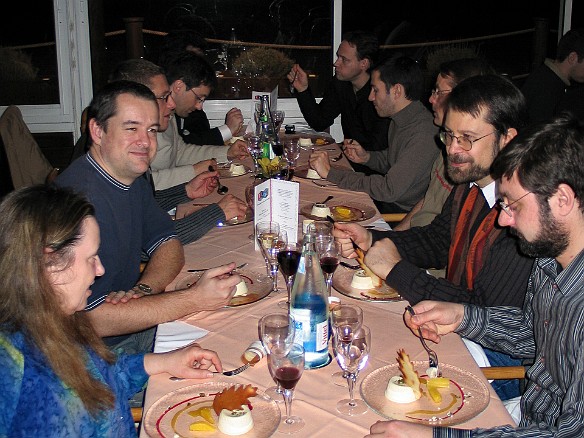 Jane Morcombe, Emmanuel Tissandier, ??, ??, Francois Trible, Jerome Joubert, ??, Julian Payne, Georg Sander, Adrian Vasiliu Feb 3, 2005 4:44 AM : Adrian Vasiliu, Emmanuel Tissandier, Georg Sander, Jane Morcombe, La Baule, PDD 2005 : Maxine Klein